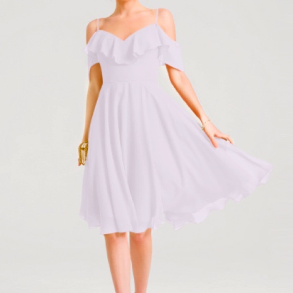 🤍JJ’s House White Off The Shoulder Dress🤍